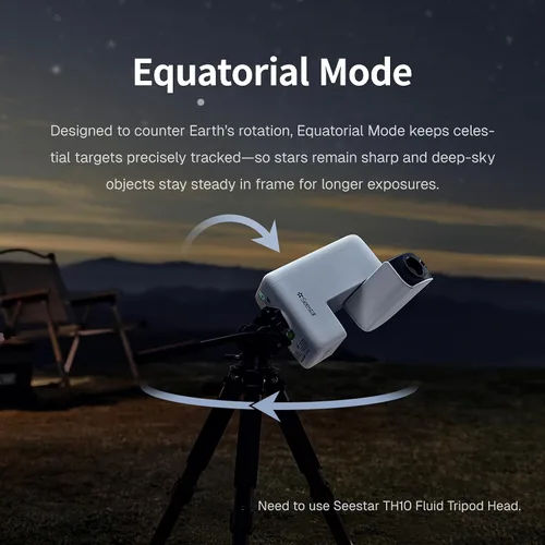 Vista 6 de ZWO Telescopio inteligente Seestar S30 Pro, astrofotografía controlada por