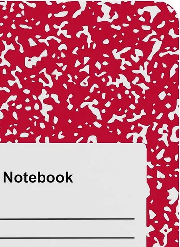 Vista 3 de STAPLES Cuaderno de composición, 9.75" x 7.5", rayado universitario, 100 hojas, colores surtidos, 48/cartón