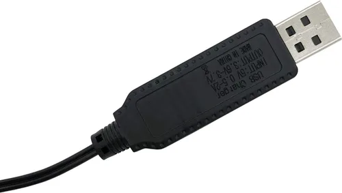 Vista 2 de Cargador de repuesto para Carrera Mario Control remoto RC batería de coche, cable de carga USB de 2 pies (paquete de 2) PDEEY