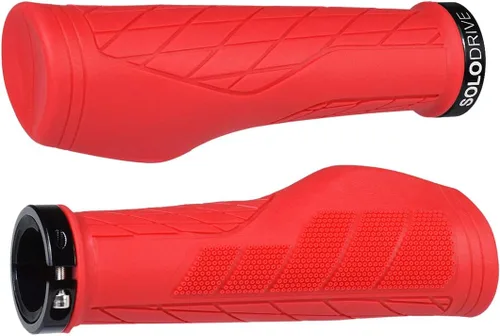 Vista 11 de SOLODRIVE Agarres de Bicicleta de Montaña de Diseño Ergonómico, Cómodos Agarres de Manillar de Bicicleta, Mango de MTB de Bloqueo Único
