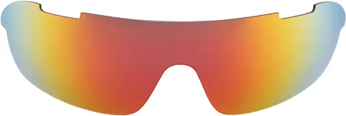 Vista 2 de walleva polarizadas Fire Rojo + Ice Azul Lentes de repuesto para POC Half BladeGafas de sol