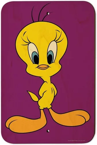 Vista 14 de GRAPHICS & MORE Looney Tunes Tweety Bird Home Business Office Sign