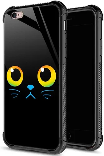 Vista 33 de ZHEGAILIAN Funda para iPhone 6/6S, protección de grado militar, esquinas a prueba de golpes, funda antiarañazos para iPhone 6/6S, pavo real