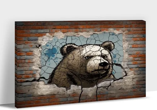 Vista 33 de ANRUOXI Arte de Pared de Graffiti, Impresión de Lienzo de Astronauta Espacial de Graffiti para Decoración de Pared, Impresiones de Arte Modernas