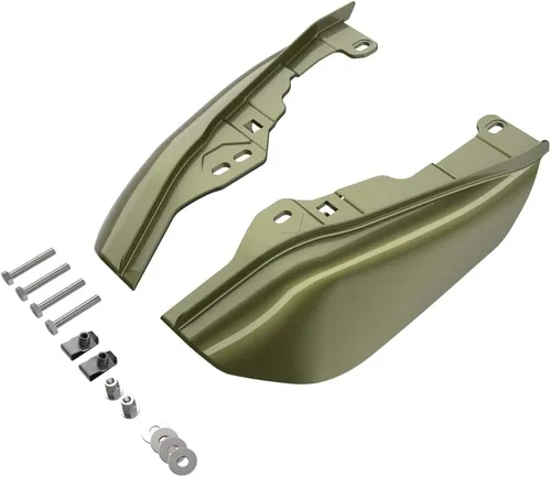 Vista 90 de Advanblack Deflectores de aire Road Glide de marco medio 2024 compatibles con Harley Touring Street Glide, Road King, Electra Glide, 2009-2025