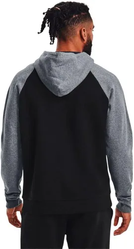 Vista 2 de Under Armour Sudadera con capucha Rival Wordmark Colorblock para hombre