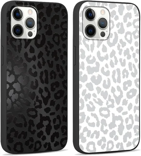 Vista 52 de Paquete de 2 fundas de teléfono con bonito estampado de guepardo para iPhone 7/8/SE 2020 / SE 2022 de 4.7 pulgadas, diseño de leopardo de lujo