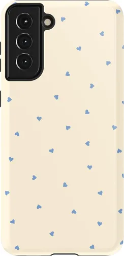 Vista 42 de Casely Funda para Galaxy S21 Here Comes The Sun Colorblock Sunset Diseño protector delgado esencial de doble capa Aquí viene el sol
