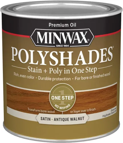 Vista 63 de Barniz Minwax 213104444 PolyShades Miel