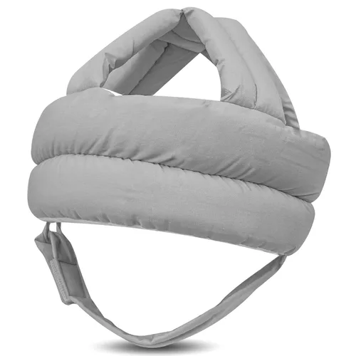 Vista 15 de Protector de cabeza de bebé, casco de bebé para gatear, caminar, sin golpes, cabeza de seguridad, gorra protectora ajustable para caminar, jugar