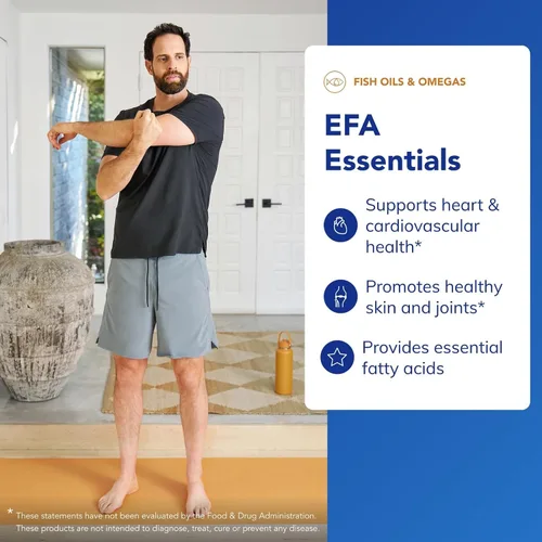 Vista 8 de Pure Encapsulations EFA Essentials, 120 cápsulas de cápsulas blandas