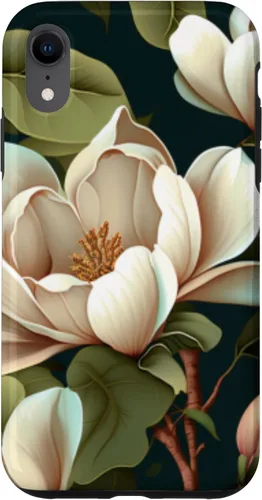 Vista 25 de Carcasa Magnolia Floral para iPhone 17