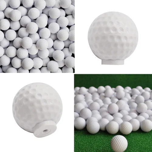 Vista 2 de Juego de 6 pomos para cajones de pelota de golf, decoración del hogar, tiradores de cajón para aparador, armario, armario, cocina, perillas