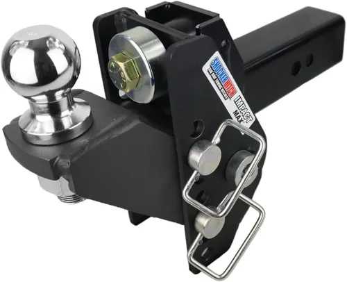 Vista 9 de Shocker 20K Impact Max - Soporte de bola elevada, altura de 5 pulgadas a caída de 3 pulgadas, se adapta a enganche de 2-1/2 pulgadas, tiene bola