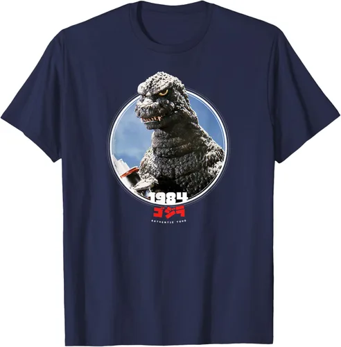 Vista 66 de Godzilla 1984 El regreso de Godzilla Icons of Toho - Camiseta pequeña Negro