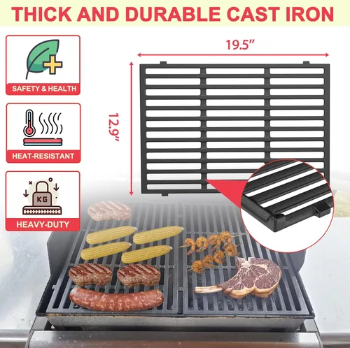 Vista 3 de Genesis 300 Kit de piezas de parrilla para Weber Genesis 310 320 Series E330 E320 E310 S310 S320 S330 EP/CEP310 EP/CEP320 EP/CEP330 Piezas
