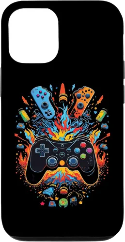 Vista 26 de iPhone 16 Gamer Aesthetic Graphic Gaming Video Games Boys Teens Kids Case