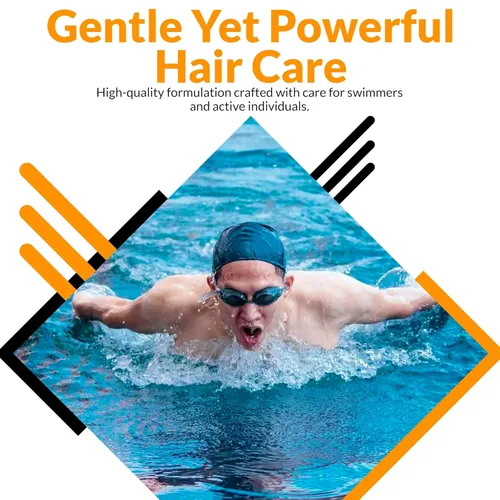 Vista 7 de Zealios Acondicionador Swim & Sport de 8 onzas – Acondicionador para el cabello sin sulfato, tratamiento capilar para nadadores y atletas