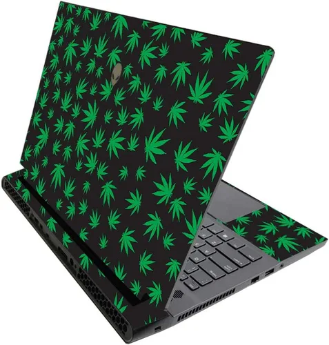 Vista 48 de MightySkins - Skin brillante con purpurina para Alienware M17 R3 (2020) y M17 R4 (2021) - Diversión de los años 90 Acabado duradero con purpurina