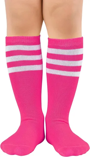 Vista 55 de Zando Calcetines de fútbol para niños, hasta la rodilla, para jóvenes, béisbol, fútbol, sóftbol, niños y niñas, de algodón suave sobre