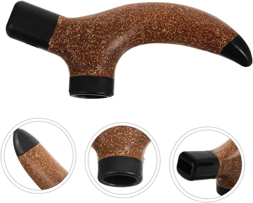 Vista 9 de 3pcs Trekking Pole Replacement Handle Durable Cork Grip for Hiking Skiing Outdoor Activities Joint Protection Easy Installation for Trekking Poles