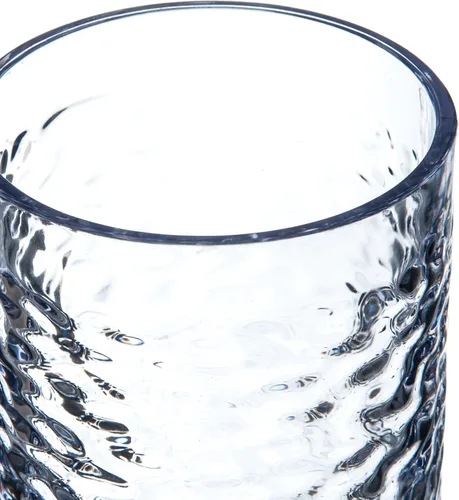 Vista 5 de Carlisle FoodService Products Vaso de plástico Pebble Optic Pebble para restaurantes, catering, cocinas, plástico, 11.9 onzas, transparente