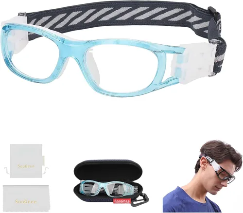 Vista 29 de SooGree Sports Glasses - Racquetball Goggles Basketball Football Eye Protective