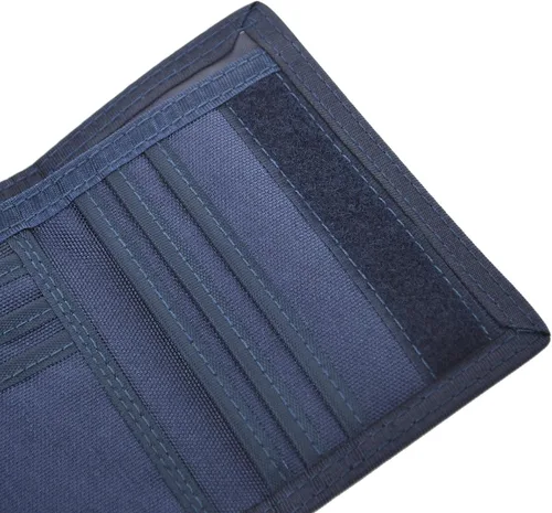 Vista 9 de TopTie Billetera triple para hombre, estilo casual, con 7 ranuras para tarjetas de crédito, capacidad extra, Verde militar, Casual