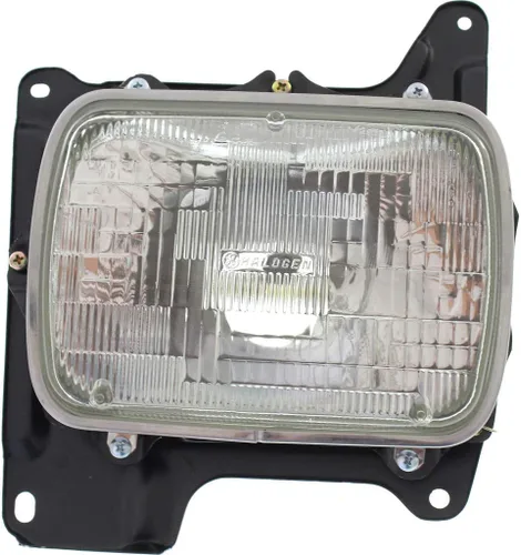Vista 9 de KarParts360 Para Nissan D21 Conjunto de faros delanteros 1986 1987 1988 1989 lado del conductor XE NI2500103 B606001G10