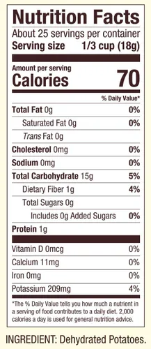 Vista 5 de Bob's Red Mill Hojuelas de Papa, 16oz (Paquete de 1) - Sin GMO, Vegano, Kosher