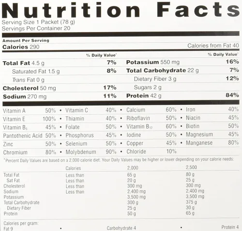 Vista 11 de Paquetes originales de batidos de proteínas múltiples EAS Myoplex., AB-146, 1, 20