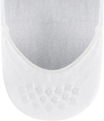 Vista 4 de FALKE Calcetines invisibles de corte medio para hombre, ligeros y frescos, algodón sostenible, agarre antideslizante en el talón, agradable a la piel