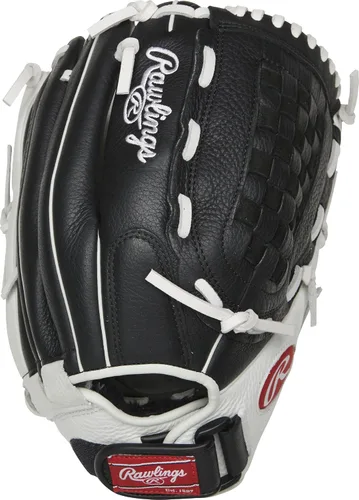 Vista 4 de Rawlings Shut Out Series - Guante de sóftbol juvenil de lanzamiento rápido Tamaños de 11.5 a 13 pulgadas Múltiples estilos