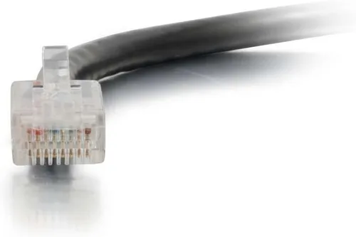 Vista 2 de C2G, cables Cat 6, parche de cables sin arranque, Negro