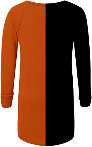 Vista 4 de YOPLANET Túnicas largas o tops para mujer para llevar con leggings, blusas de manga cortalarga