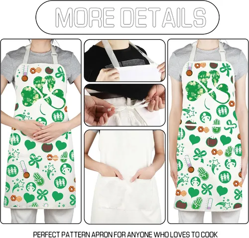 Vista 6 de TOBGBE Troop Leader Gifts Apron Dealer Pockets Apron for Chaos Coordinator Boss Manager Gift