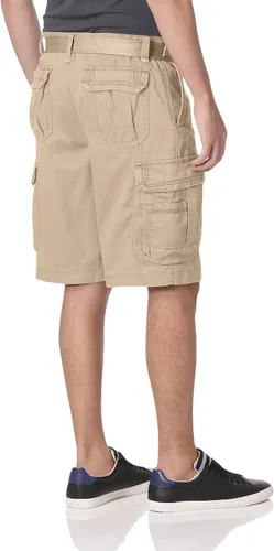 Vista 5 de Unionbay Survivor pantalones cortos de cargo con cinturón para hombre