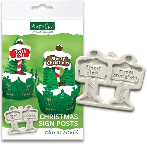 Vista 32 de Molde de silicona Katy Sue Small Bells para decoración de pastel de Navidad y manualidades - Hace 3 tamaños diferentes de racimo de campanas