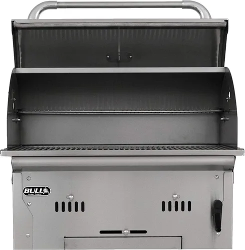 Vista 2 de Bull Bison Premium - Parrilla de carbón integrada de 30 pulgadas (BG-88787)