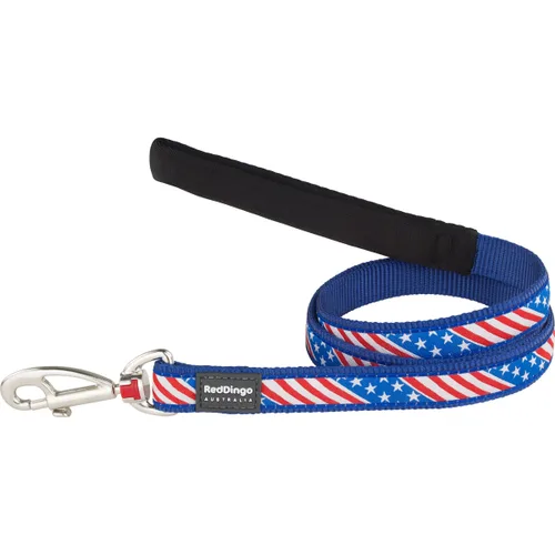 Vista 2 de Correa para Perro Red Dingo US Flag Azul 1,2 m 1.2 x 120 cm