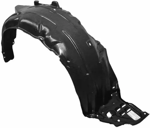 Vista 5 de Parts N Go Juego de protectores de guardafangos con clips para Honda Civic Sedán 2006-2011, lado del conductor y del pasajero, izquierdo y derecho