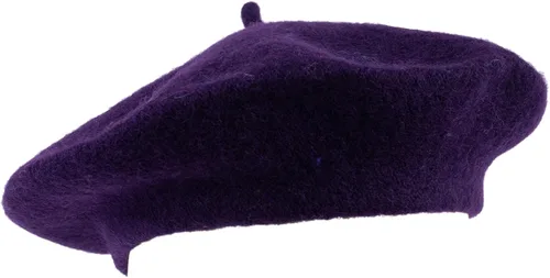 Vista 72 de Hat To Socks Boina francesa de mezcla de lana para hombre y mujer en colores lisos