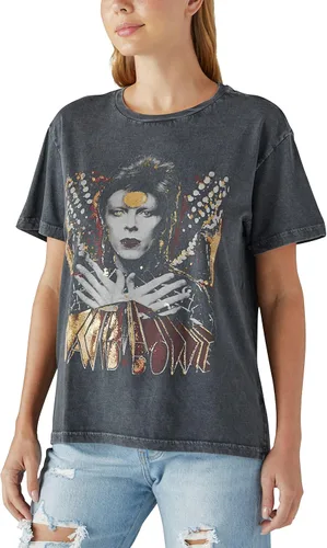 Vista 2 de Lucky Brand Camiseta Bowie Boyfriend para mujer