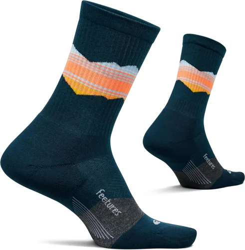 Vista 12 de Feetures Calcetines Elite Light Cushion Mini Crew Negro (3 pares)