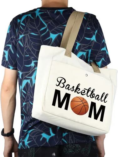 Vista 7 de MBMSO Bolsa de mano de fútbol para mamá, regalo para futbolistas, fanáticos del fútbol, amantes del fútbol, regalo de equipo, bolsa de mano