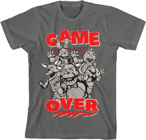 Vista 3 de Bioworld Conjunto de camiseta con capucha de 3 piezas para niños de Five Nights at Freddy's