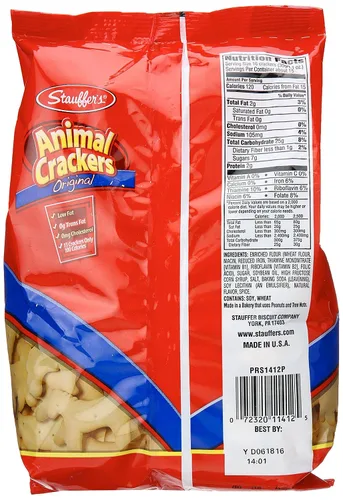 Vista 2 de Stauffer - Galletas de animales originales, 16 onzas