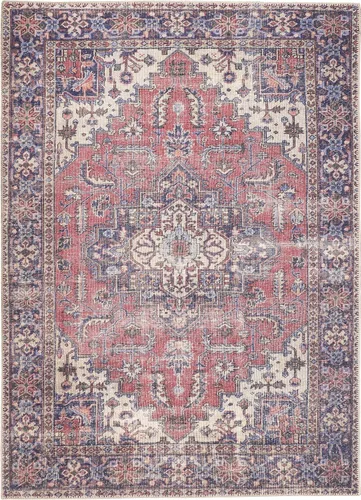 Vista 109 de GLN Rugs Traditional Collection - Alfombra de felpilla lavable a máquina, tradicional lavable, antideslizante, alfombra de felpilla de pelo corto