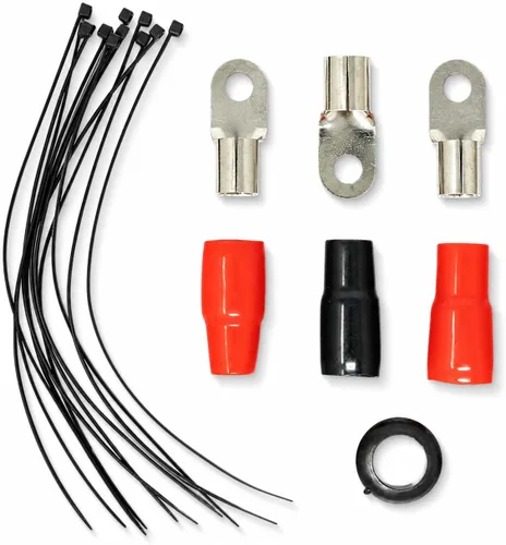 Vista 7 de SoundBox PCK0, kit de amplificador de calibre 0 completo instalar cables de cableado - 7500W