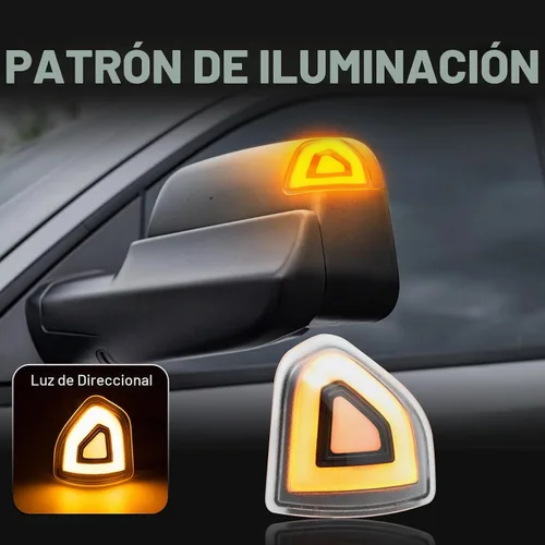 Vista 2 de Luces de señal de giro para espejo lateral LED compatibles con Ram 1500 2021-2023/para Ram 1500 Classic 2022 2023/para Ram 2500 3500 19-22 Señal